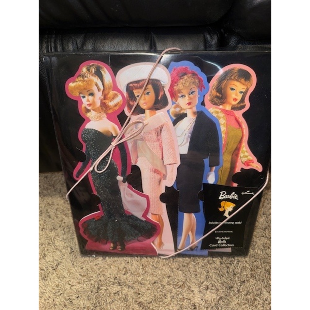 Hallmark Nostalgic Barbie Card Collection with Seals New‎
